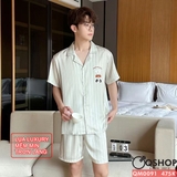 bo-do-ngu-pijama-cap-doi-lua-luxury-cao-cap-quan-ngan-tay-ngan-sang-trong-qm0091