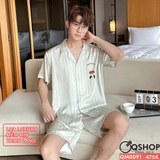 bo-do-ngu-pijama-cap-doi-lua-luxury-cao-cap-quan-ngan-tay-ngan-sang-trong-qm0091