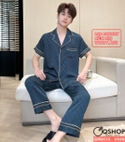 qm0113-bo-do-ngu-pijama-nam-lua-mem-min-tay-ngan-quan-dai