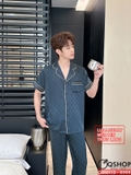qm0113-bo-do-ngu-pijama-nam-lua-mem-min-tay-ngan-quan-dai