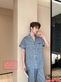 qm0114-bo-do-ngu-pijama-nam-lua-mem-min-tay-ngan-quan-dai