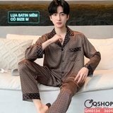 qm0134-bo-do-ngu-pijama-nam-lua-satin-tay-dai