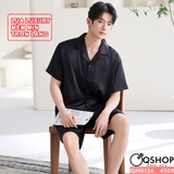 qm0156-bo-do-ngu-pijama-cap-doi-quan-ngan-lua-mem-mat