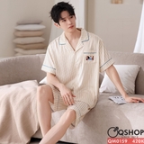 qm0159-bo-do-ngu-pijama-cap-doi-quan-ngan-lua-mem-mat