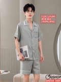 qm0160-bo-do-ngu-pijama-cap-doi-quan-ngan-lua-mem-mat