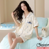 qm0168-bo-do-ngu-pijama-cap-doi-thun-cotton-quan-ngan-2-tui