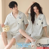 qm0169-bo-do-ngu-pijama-cap-doi-thun-cotton-quan-ngan-2-tui