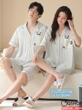 qm0169-bo-do-ngu-pijama-cap-doi-thun-cotton-quan-ngan-2-tui
