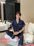 qm0172-bo-do-ngu-pijama-nam-tay-ngan-quan-dai-lua-cao-cap