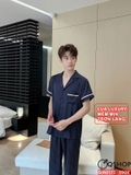 qm0172-bo-do-ngu-pijama-nam-tay-ngan-quan-dai-lua-cao-cap