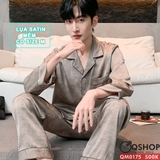 qm0175-bo-do-ngu-pijama-nam-lua-satin-tay-dai