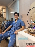 bo-pijama-nam-quan-dai-tay-ngan-thun-cotton-qm755