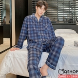 bo-do-ngu-pijama-nam-thun-cotton-tay-dai-mac-nha-mac-ngu-qm821