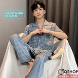 bo-do-ngu-pijama-nam-quan-dai-tay-ngan-lua-satin-mem-mac-nha-mac-ngu-thoai-mai-q