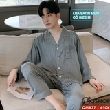 bo-do-pijama-nam-quan-dai-tay-dai-lua-satin-mem-mac-nha-mac-ngu-thoai-mai-qm837