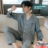 bo-do-pijama-nam-quan-dai-tay-dai-lua-satin-mem-mac-nha-mac-ngu-thoai-mai-qm837