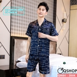 bo-pijama-nam-quan-ngan-tay-ngan-lua-satin-mem-mac-nha-mac-ngu-qm84