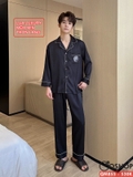 bo-pijama-nam-tay-dai-lua-xuot-luxury-cao-cap-mac-nha-mac-ngu-thoai-mai-qm855