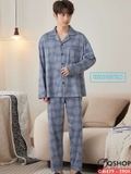 bo-do-pijama-nam-thun-cotton-quan-dai-tay-dai-thoai-mai-thoang-mat-qm879