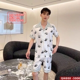 bo-pijama-nam-quan-ngan-lua-luxury-cao-cap-mac-nha-mac-ngu-thoai-mai-qm888