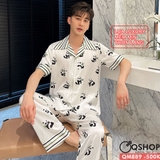 bo-pijama-nam-tay-ngan-quan-dai-lua-luxury-cao-cap-mac-ngu-thoai-mai-qm889