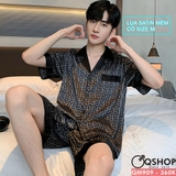 bo-do-ngu-pijama-nam-lua-satin-quan-ngan-mac-nha-mac-ngu-thoai-mai-qm909