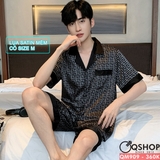 bo-do-ngu-pijama-nam-lua-satin-quan-ngan-mac-nha-mac-ngu-thoai-mai-qm909