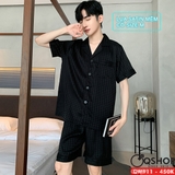 bo-do-pijama-nam-quan-ngan-tay-ngan-lua-satin-mem-thoai-mai-thoang-mat-qm911