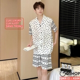 bo-pijama-nam-quan-ngan-lua-xuot-luxury-cao-cap-sang-trong-qm912