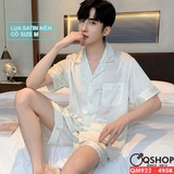 qm922-bo-do-ngu-pijama-nam-quan-ngan-lua-satin-mem