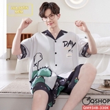 bo-do-ngu-nam-quan-ngan-tay-ngan-lua-satin-mem-hoa-tiet-hoat-hinh-de-thuong-qm93