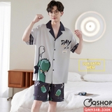 bo-do-ngu-nam-quan-ngan-tay-ngan-lua-satin-mem-hoa-tiet-hoat-hinh-de-thuong-qm93