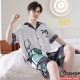 bo-do-ngu-nam-quan-ngan-tay-ngan-lua-satin-mem-hoa-tiet-hoat-hinh-de-thuong-qm93