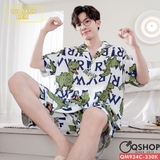 bo-do-ngu-nam-quan-ngan-tay-ngan-lua-satin-mem-hoa-tiet-hoat-hinh-de-thuong-qm93