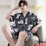 bo-do-ngu-nam-quan-ngan-tay-ngan-lua-satin-mem-hoa-tiet-hoat-hinh-de-thuong-qm93