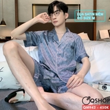 bo-do-pijama-nam-quan-ngan-tay-ngan-lua-satin-mem-thoai-mai-thoang-mat-qm942