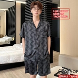 bo-do-ngu-pijama-nam-lua-luxury-mem-min-sang-trong-tay-ngan-quan-ngan-co-tui-qua