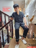 bo-do-ngu-pijama-nam-lua-luxury-mem-min-sang-trong-tay-ngan-quan-dai-qm949
