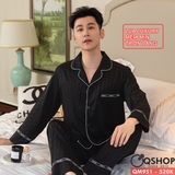 bo-do-ngu-pijama-nam-lua-luxury-mem-min-sang-trong-tay-dai-quan-dai-qm951