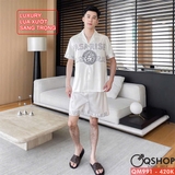 bo-do-ngu-pijama-nam-luxury-lua-xuot-tay-ngan-quan-ngan-sang-trong-mac-nha-mac-n