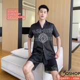 bo-do-ngu-pijama-nam-luxury-lua-xuot-tay-ngan-quan-ngan-sang-trong-mac-nha-mac-n