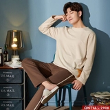 bo-do-ngu-do-mac-nha-nam-thun-cotton-qn116