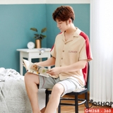 bo-pijama-nam-quan-ngan-thun-cotton-thoang-mat-qm268