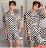 bo-do-pijama-nam-tay-ngan-luxury-qm579