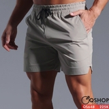 quan-short-di-choi-tap-gym-thoai-mai-mau-tron-don-gian-qs648