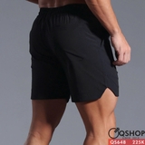 quan-short-di-choi-tap-gym-thoai-mai-mau-tron-don-gian-qs648