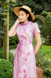 Jenny Le - Đầm cổ đổ nút lưng Darly Dress JL197