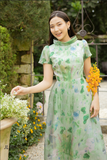 Jenny Le - Đầm cổ đổ nút lưng Darly Dress JL197