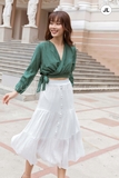 Chân váy maxi đính nút Mila Skirt JL103