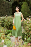 Jenny Le - Đầm 2 dây suông thêu tay Motani  Dress JL202